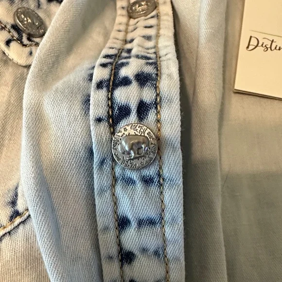 RRR Light Blue Denim Shirt - Picture 3 of 4